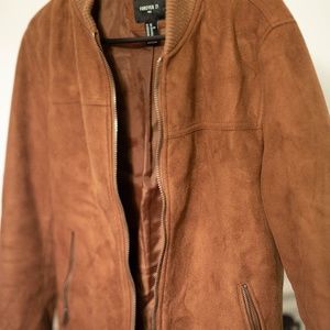 Forever 21 Brown Suede Jacket